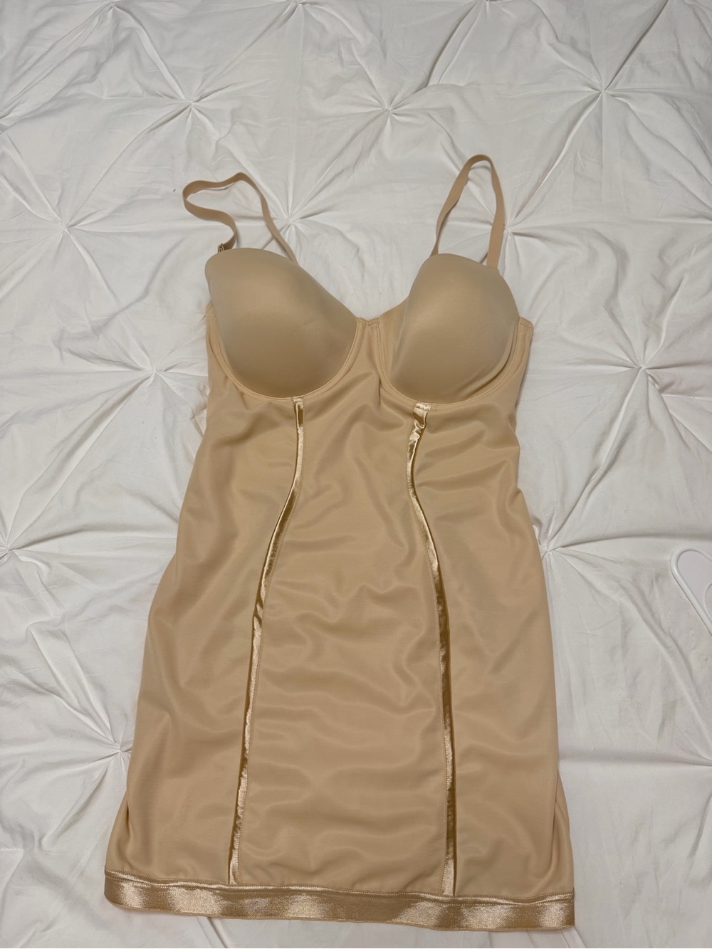Maidenform Nude Shaping Slip with Built-In Cups
